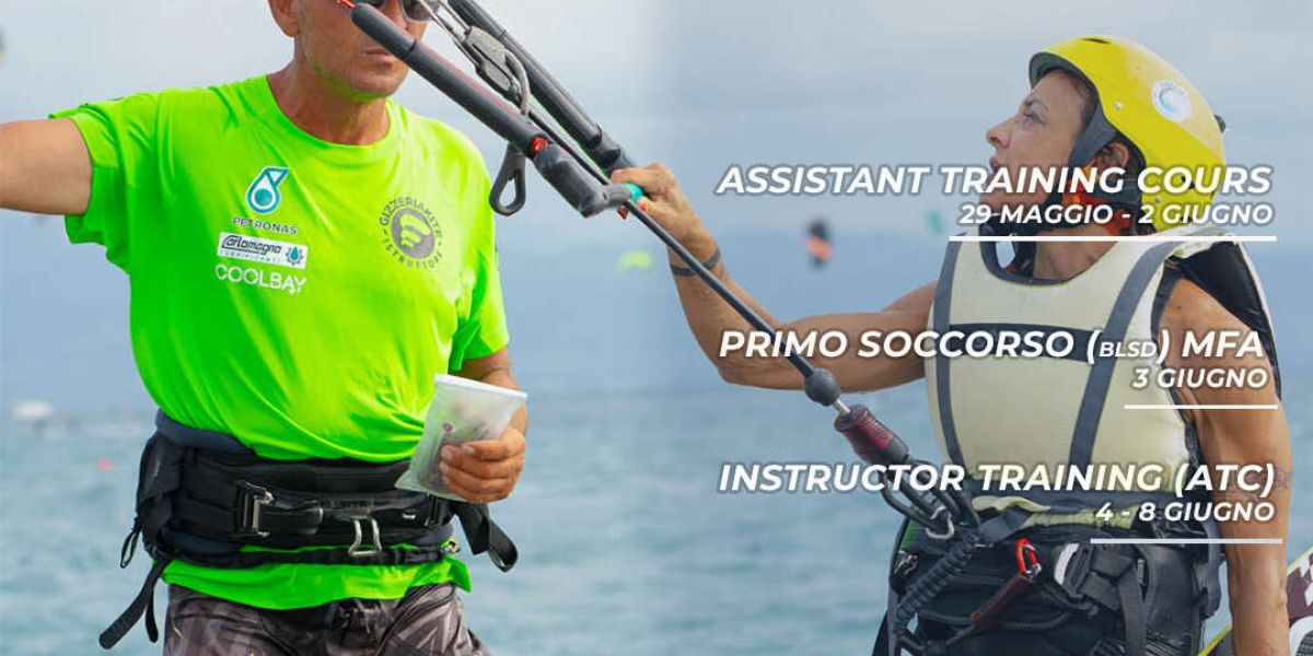 Corso istruttori kitesurf  internazionali  in calabria  2025