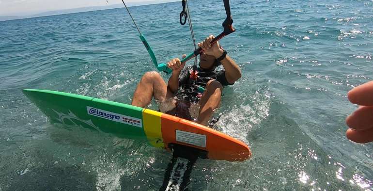 Scuola Hydrofoil in Calabria , Gizzeria Lido.
